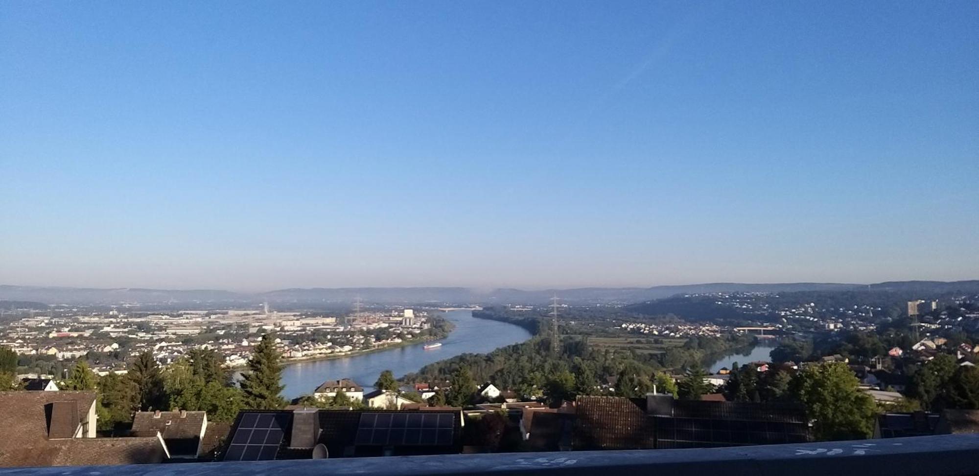 Rheinblick Am Rheinsteig Zur Festung Ehrenbreitstein Mit Balkon Und Sauna Urbar  Rum bild